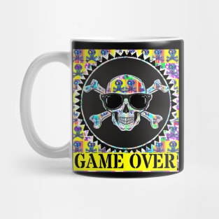 Game Over Skull 2 by LoEndT-Shirts Mug